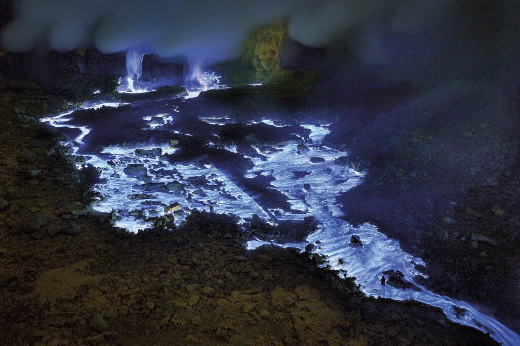 blue fire