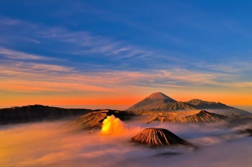spot sunrise di jawa timur