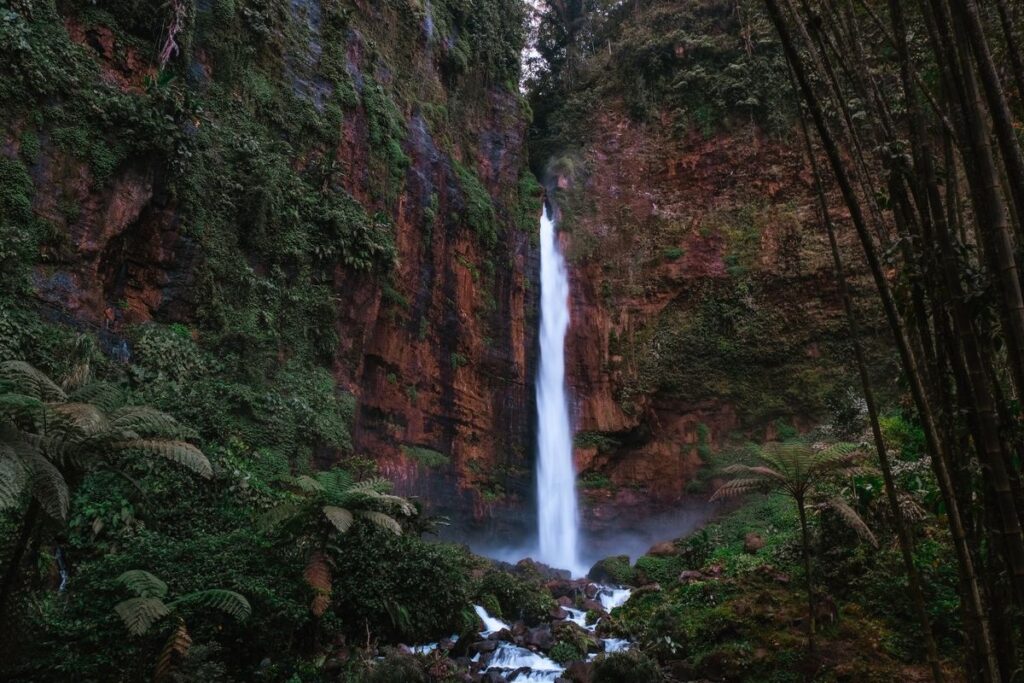 Kapas Biru Waterfall